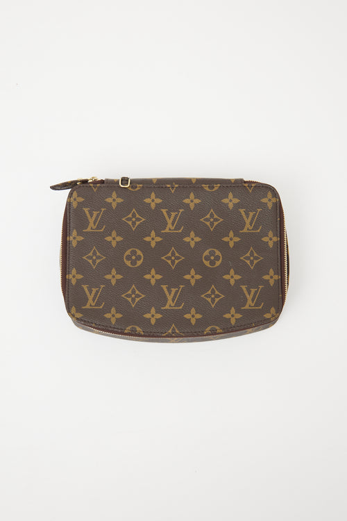 Louis Vuitton Brown Monte Carlo Monogram Jewelry Case