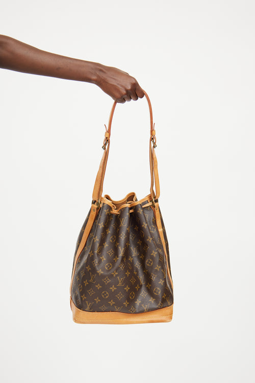 Louis Vuitton Brown Monogram Noe Bag