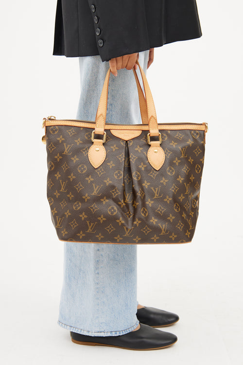 Louis Vuitton 2007 Brown Monogram Palermo Bag