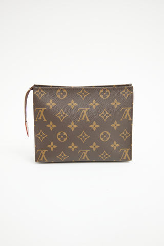 Louis Vuitton Brown Toiletry 19 Monogram Pouch