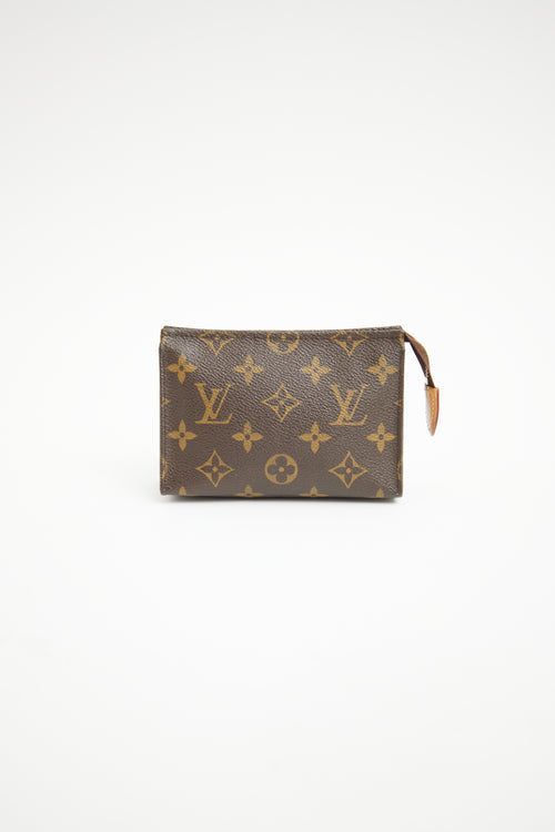 Louis Vuitton Brown Toiletry 15 Monogram Pouch