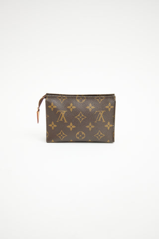 Louis Vuitton Brown Toiletry 15 Monogram Pouch