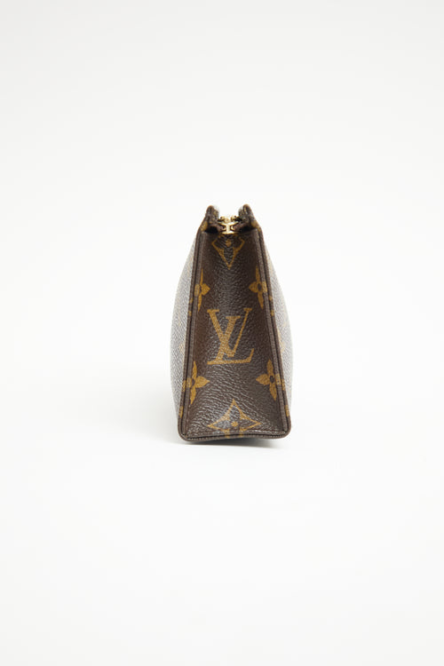 Louis Vuitton Brown Toiletry 15 Monogram Pouch