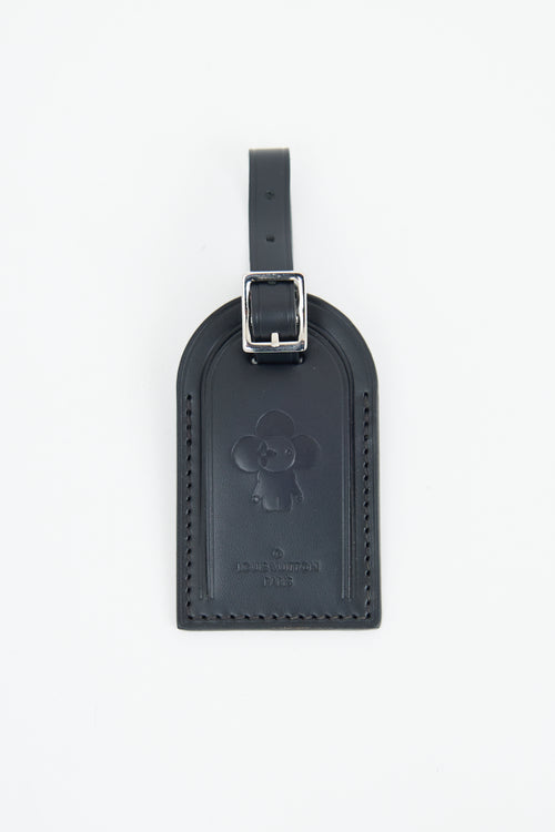 Louis Vuitton Black Murakami Luggage Tag