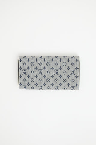 Louis Vuitton Navy Monogram Porte Tresor Wallet