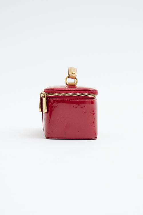 Louis Vuitton Red Vernis Jewelry Case