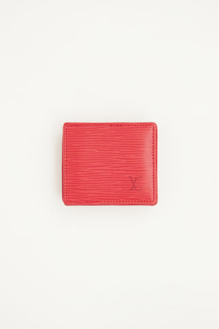 Louis Vuitton Red Epi Boite Coin Case