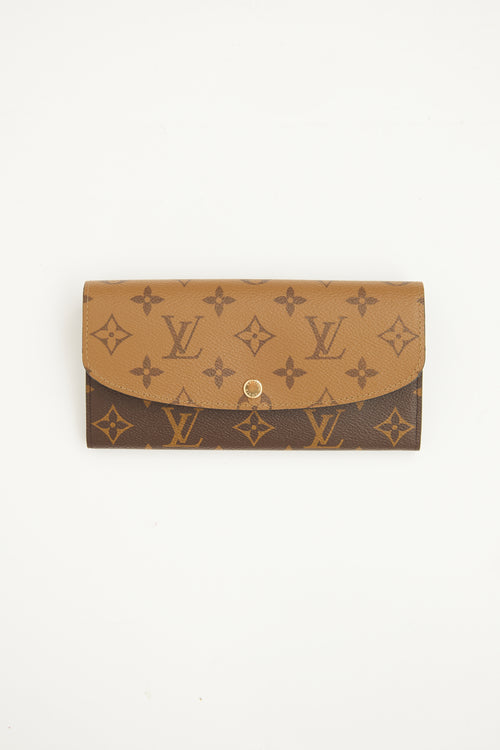 Louis Vuitton Reverse Monogram Emilie Wallet