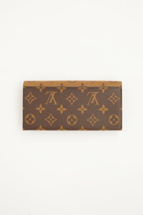 Louis Vuitton Reverse Monogram Emilie Wallet