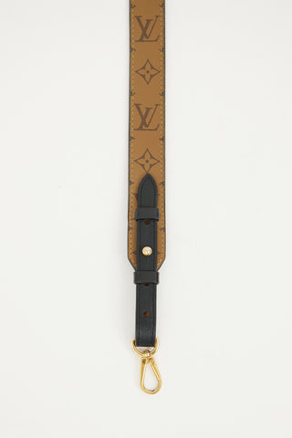 Louis Vuitton Brown Reversible Monogram Bandouliere Strap