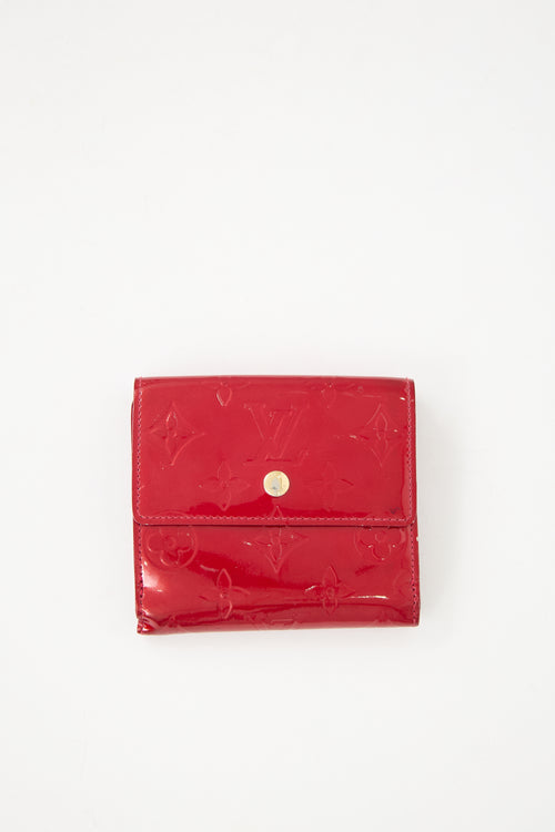 Louis Vuitton Monogram Vernis Double Snap Wallet