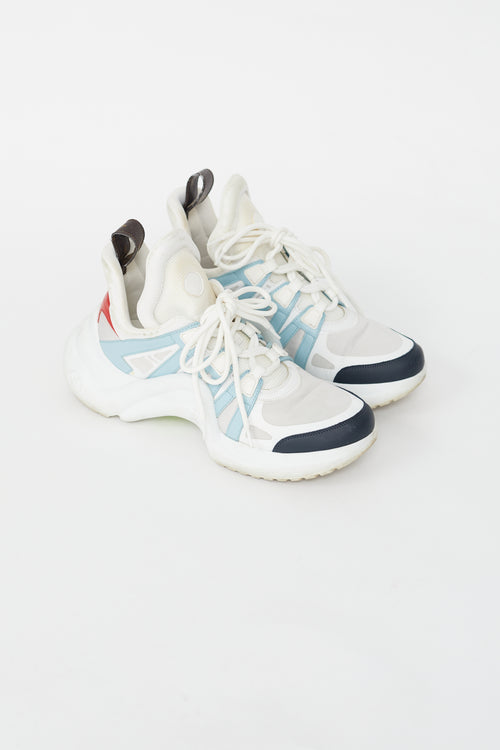 White 
Multicolour Archlight Sneaker Louis Vuitton