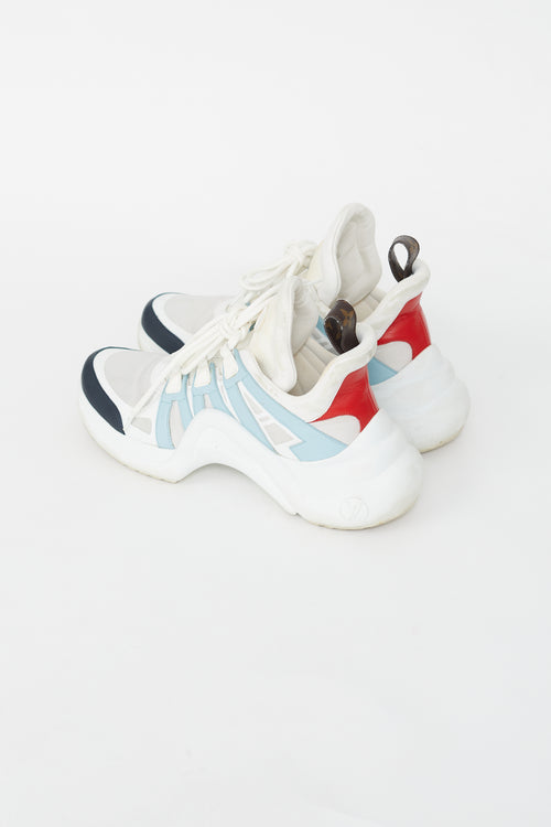 White 
Multicolour Archlight Sneaker Louis Vuitton