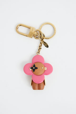 Louis Vuitton Wood Pink Vivienne Bag Charm