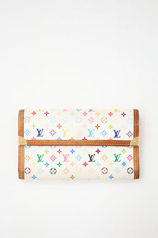 Louis Vuitton X Takashi Murakami 2006 International Wallet