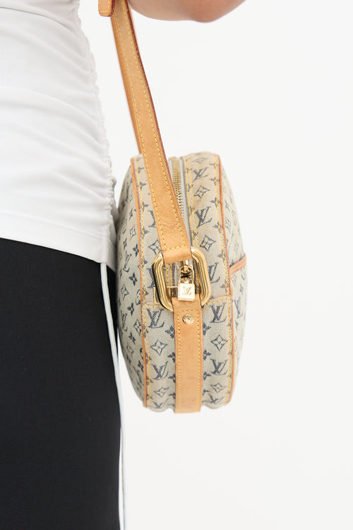 Louis Vuitton Beige Canvas Mini Lin Jeanne GM Crossbody Bag