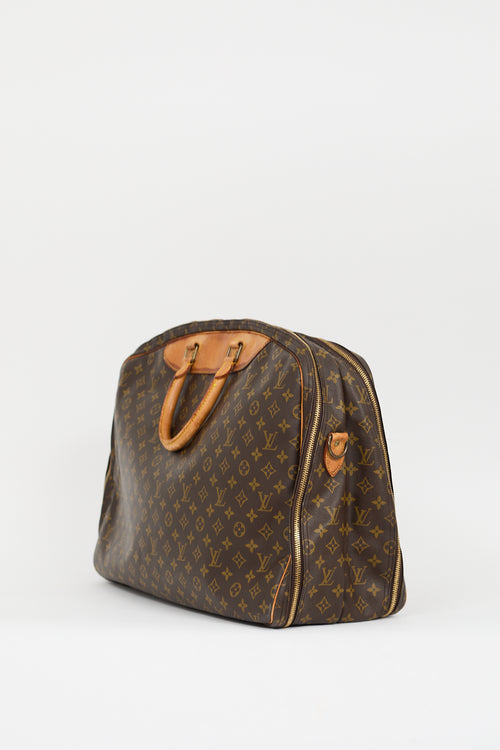 Louis Vuitton Vintage Brown Monogram Alize Bag