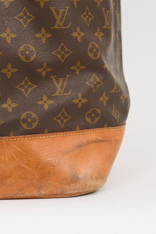 Louis Vuitton 1980s Brown Monogram Marin Sailor Bag