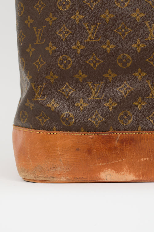 Louis Vuitton 1980s Brown Monogram Marin Sailor Bag