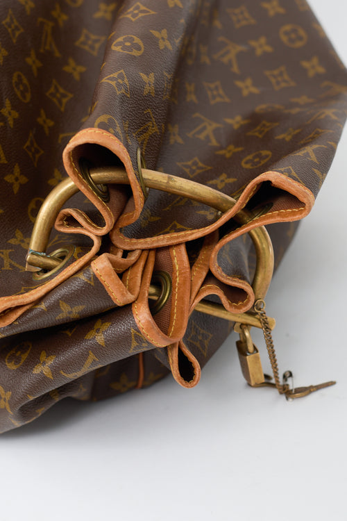 Louis Vuitton 1980s Brown Monogram Marin Sailor Bag