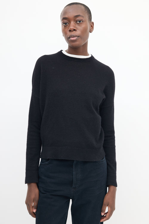 Marni Black Cashmere Round Neck Sweater