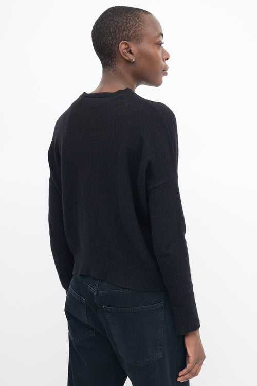 Marni Black Cashmere Round Neck Sweater