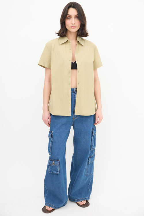 Matteau Beige Short Sleeve Shirt