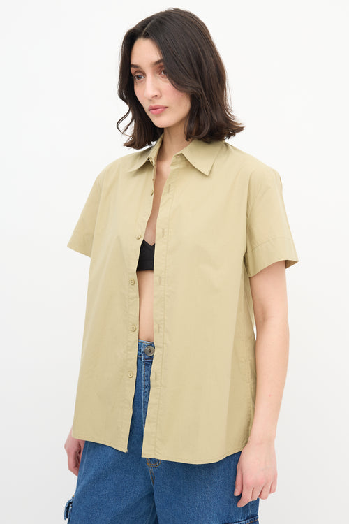 Matteau Beige Short Sleeve Shirt