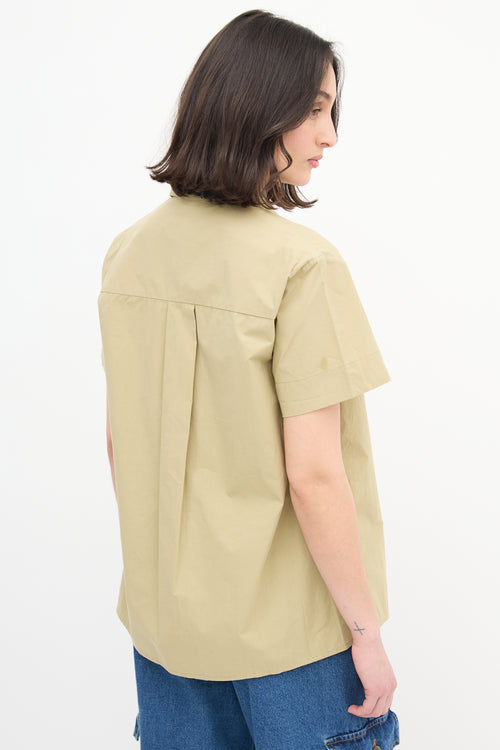 Matteau Beige Short Sleeve Shirt