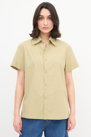 Matteau Beige Short Sleeve Shirt