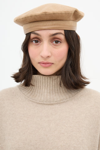 Max Mara Wool Pace Cap