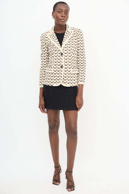 Missoni Wool Knit Blazer