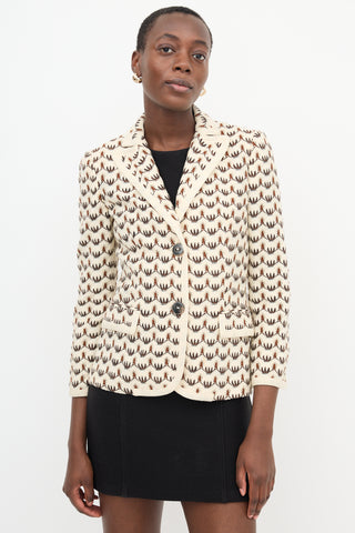 Missoni Wool Knit Blazer