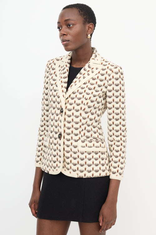 Missoni Wool Knit Blazer