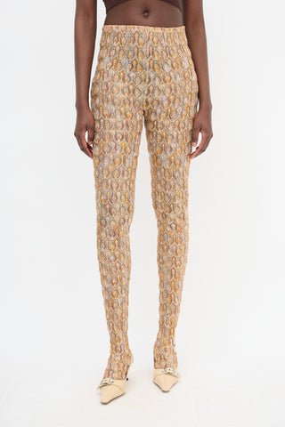 Missoni Abstract Knit Tights