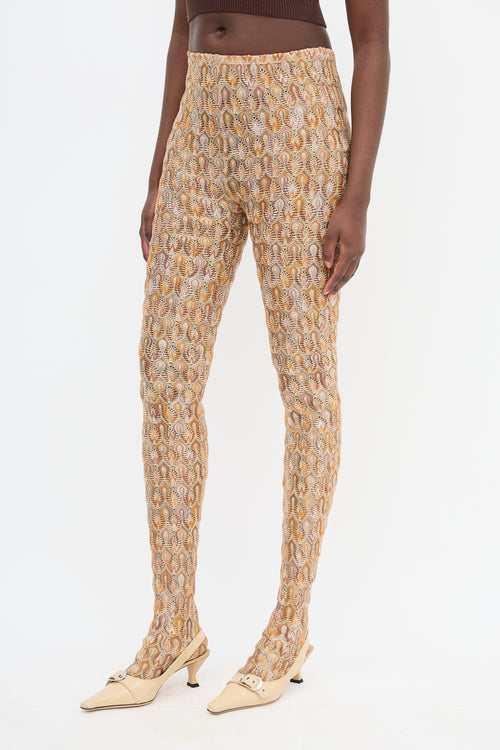 Missoni Abstract Knit Tights