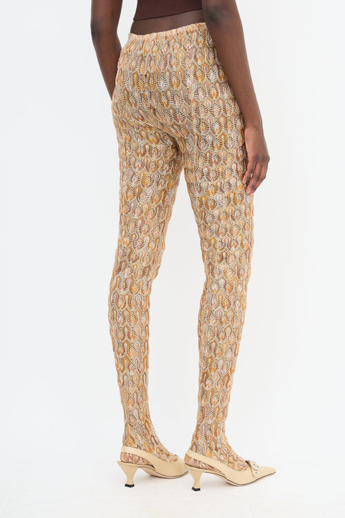 Missoni Abstract Knit Tights