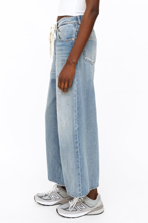 MM6 Maison Margiela Midwash Tie Waist Denim Jeans