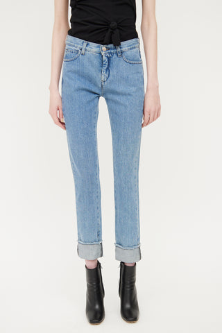 MM6 Maison Margiela Light Wash Slim Jeans