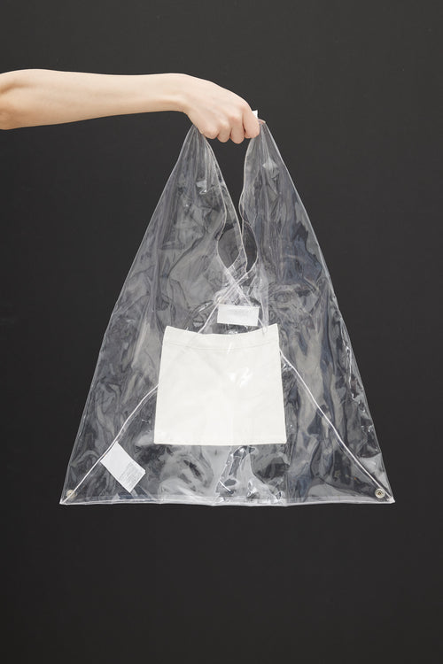 MM6 Maison Margiela Clear PVC Shoulder Bag