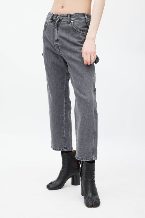 MM6 Maison Margiela Grey Carpenter Jeans