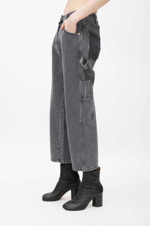 MM6 Maison Margiela Grey Carpenter Jeans