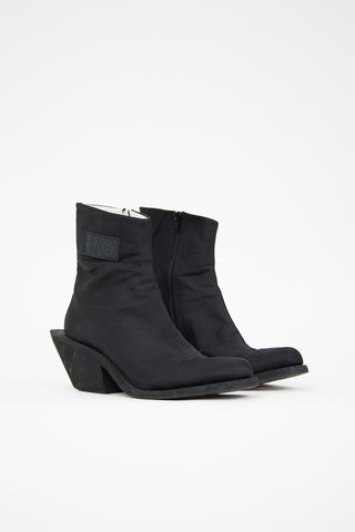 MM6 Maison Margiela Nylon Ankle Boot