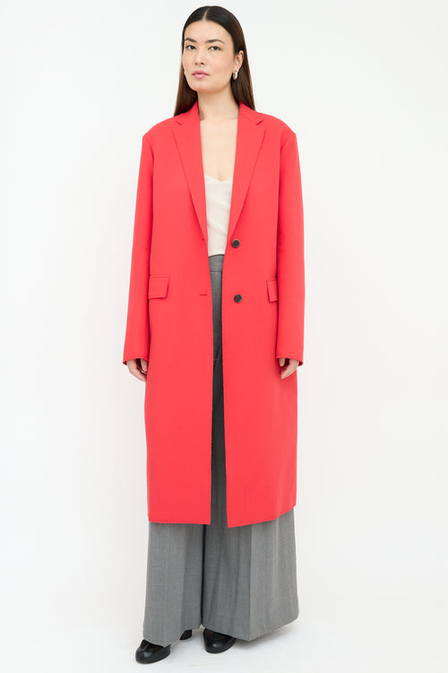 MSGM Long Tailored Coat