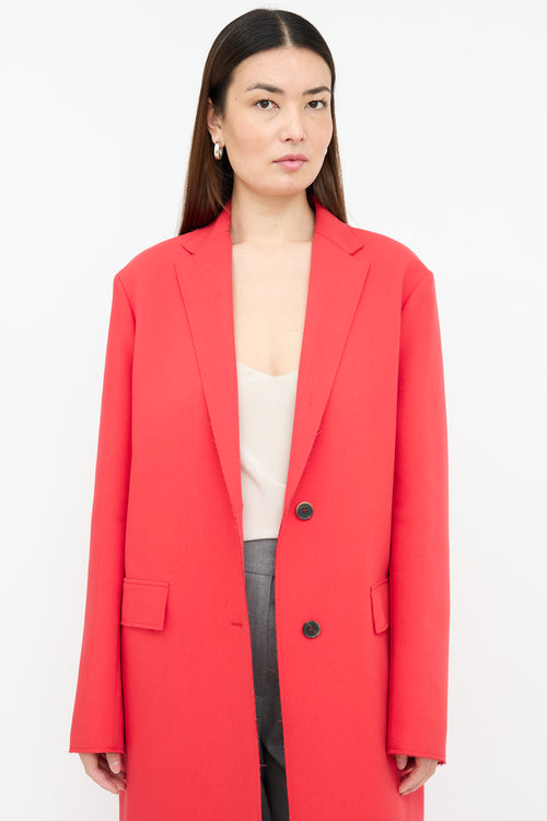 MSGM Long Tailored Coat