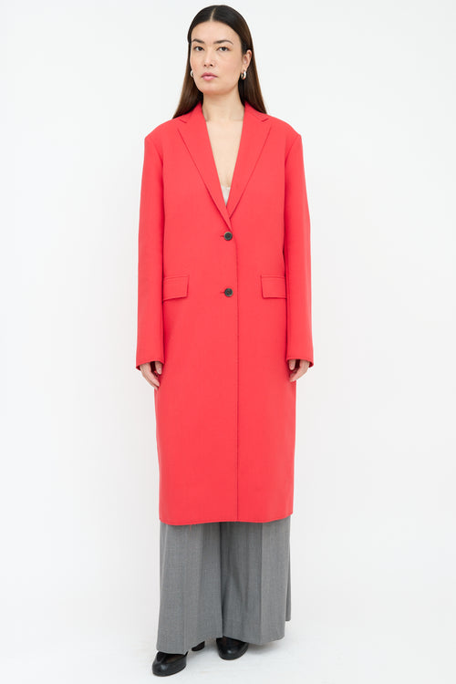 MSGM Long Tailored Coat