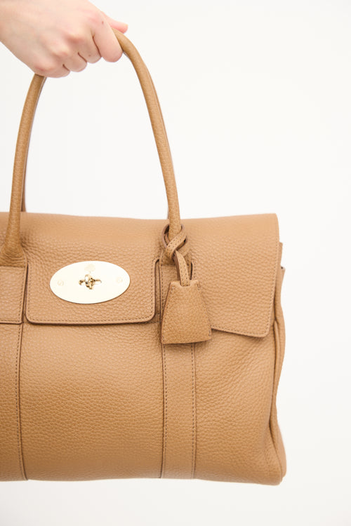 Mulberry Brown Leather Small Bayswater  Bag