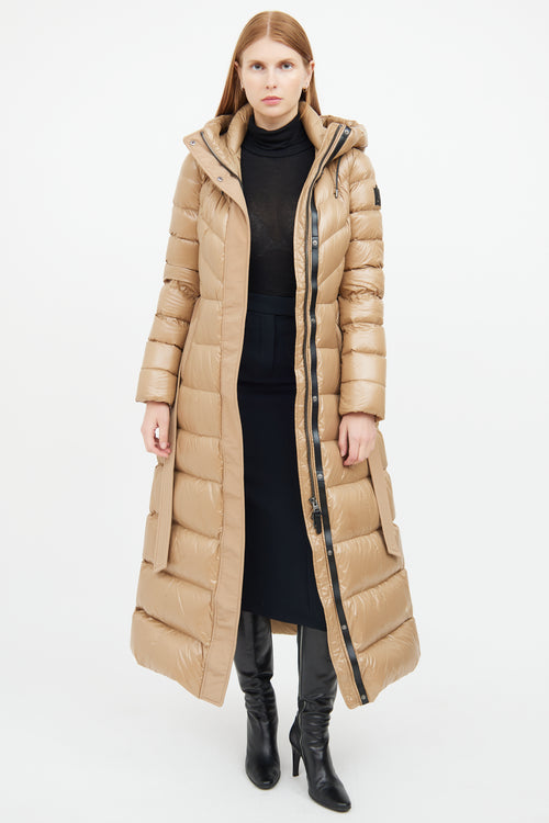 Beige Calina Down Jacket