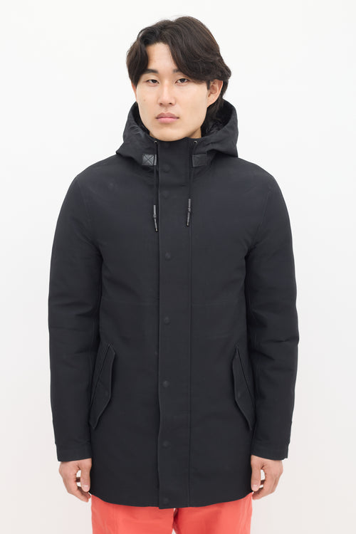 Mackage Black Down 
Nylon 2-in-1 Coat