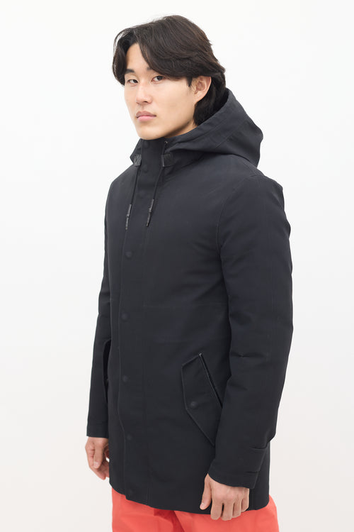 Mackage Black Down 
Nylon 2-in-1 Coat